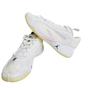 Nike Jordan Flight Court DX8733-106 Men’s Size 8 White Basketball Shoes